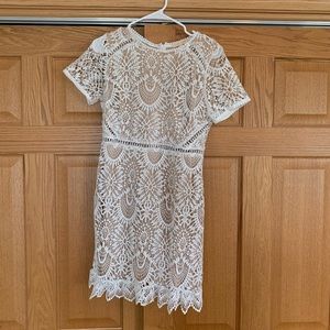 White Lace Dress